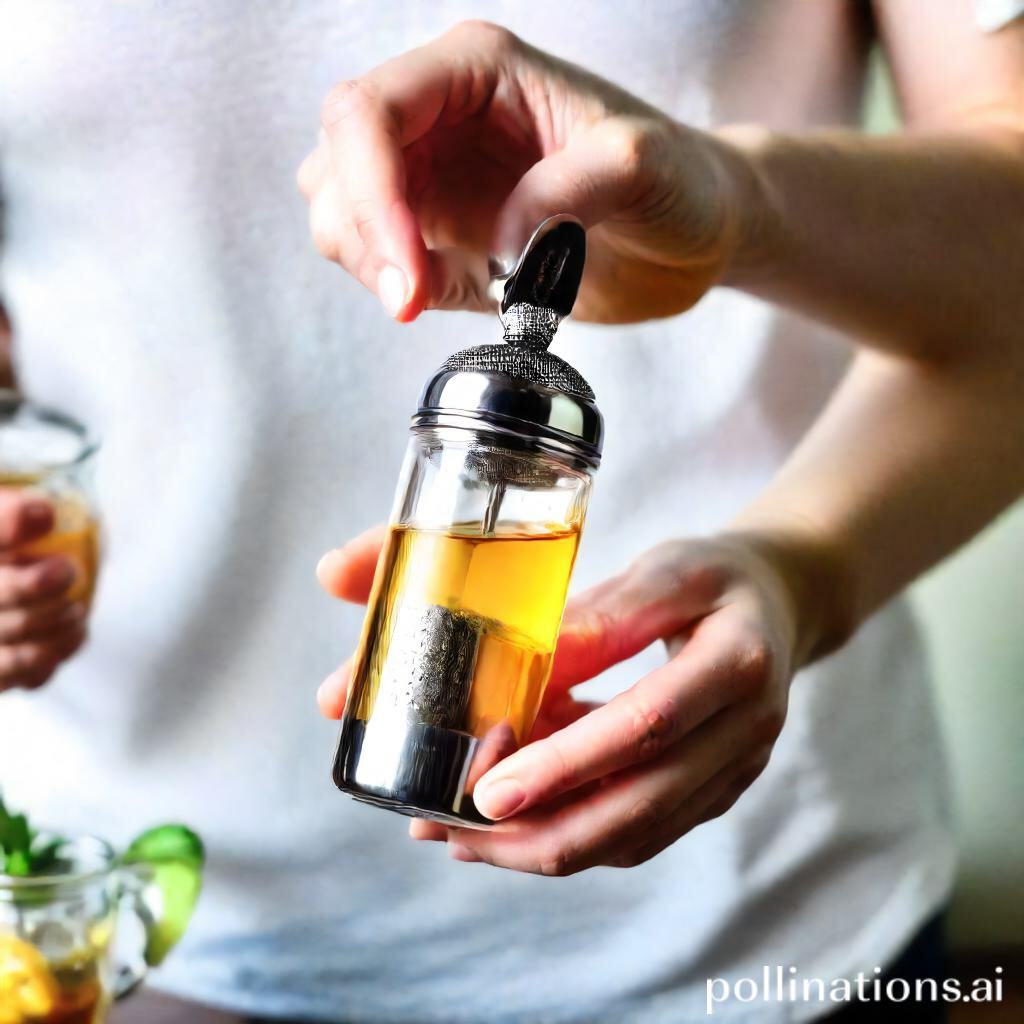 how to use a tea infuser bottle